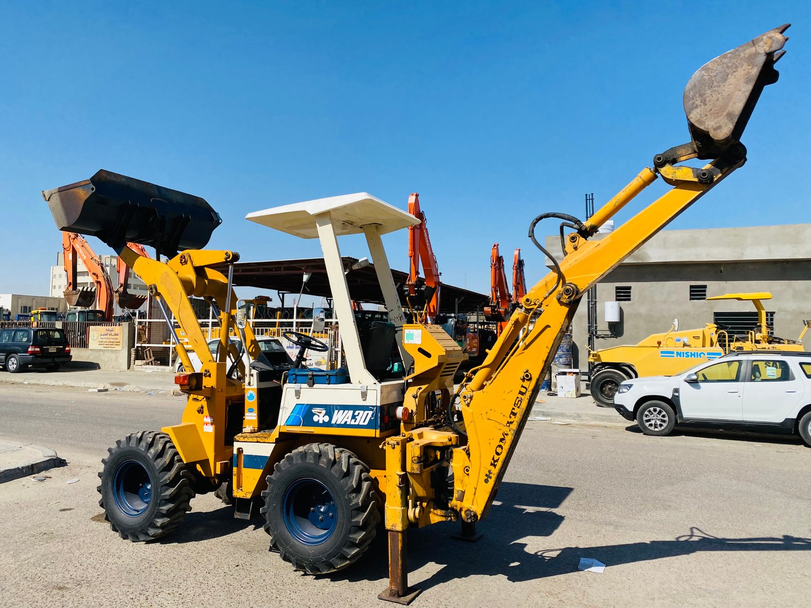 كوماتسو شفل حفار مشترك