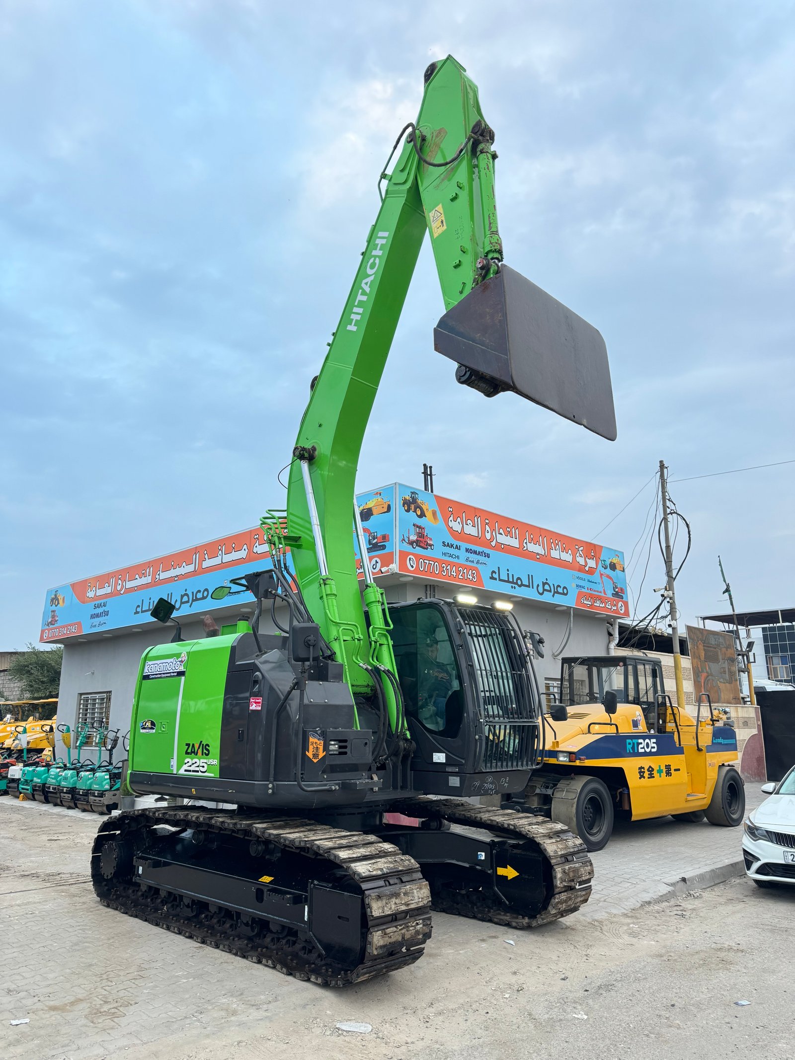 حفار هيتاشي ZX225USR-6 2018